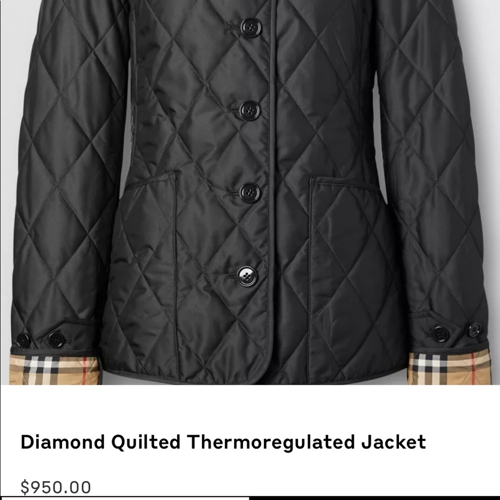 Burberry Diamond quilted Jacket